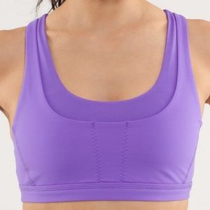 Lululemon Stuff Your Bra II Purple Sports Run 6
